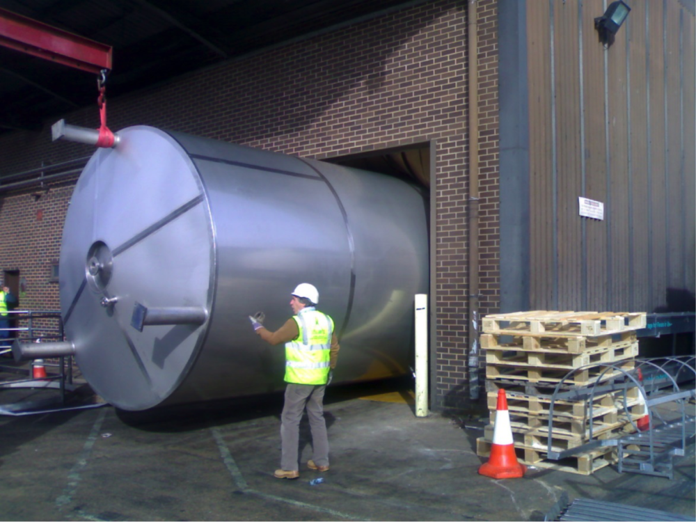 chocolate mixing tank