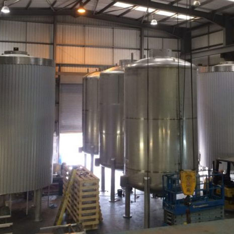 Refurbished liqour tanks